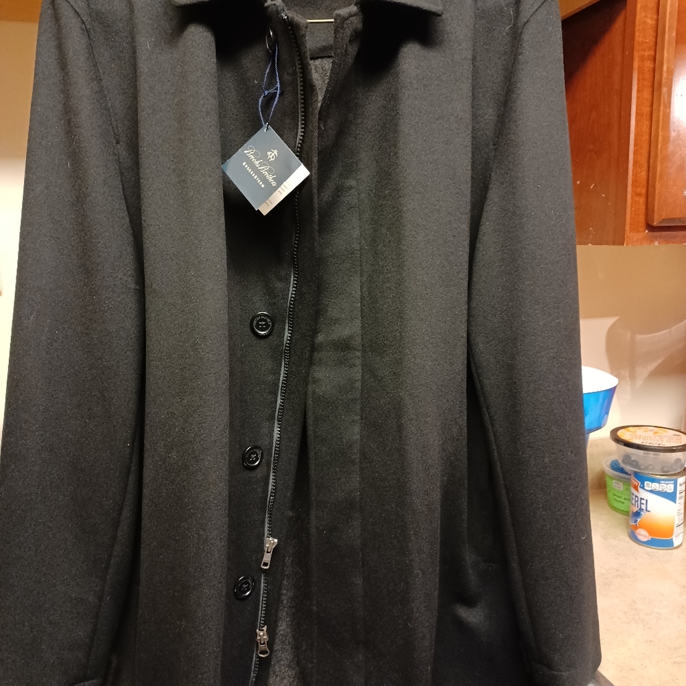 Men's Mid length Wool Coat